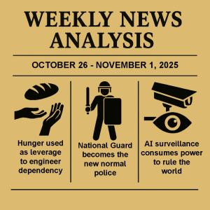 Weekly News Analysis - October 26 - November 1, 2025 (Week 43)